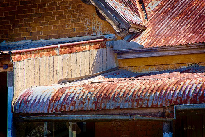 Andrew Barnes Landscape Photography - Gulgong Roof - Outback Photography