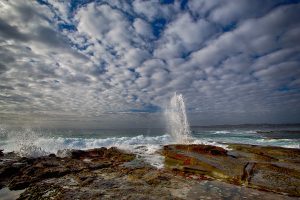 Spoon Bay, Terrigal, Central Coast, Blow Hole