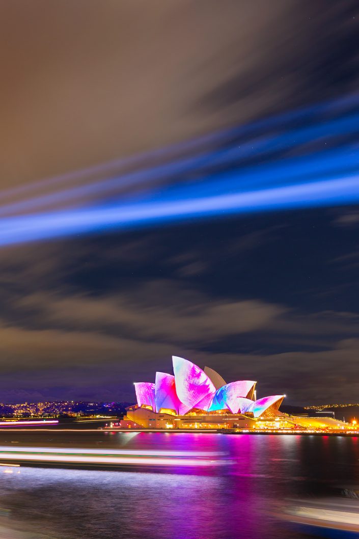 Vivid Sydney, Sydney Opera House, Sydney Harbour Bridge