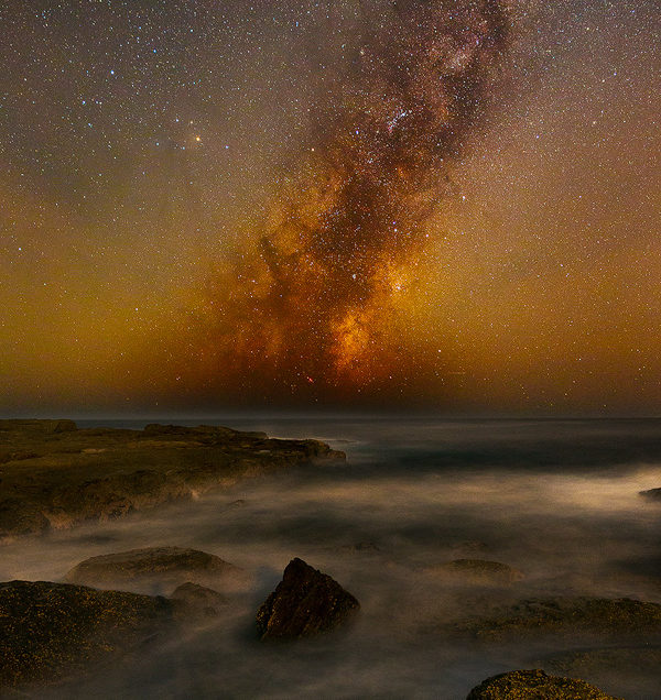 Astrophotography, Milky Way, Galactic Core, Central Coast