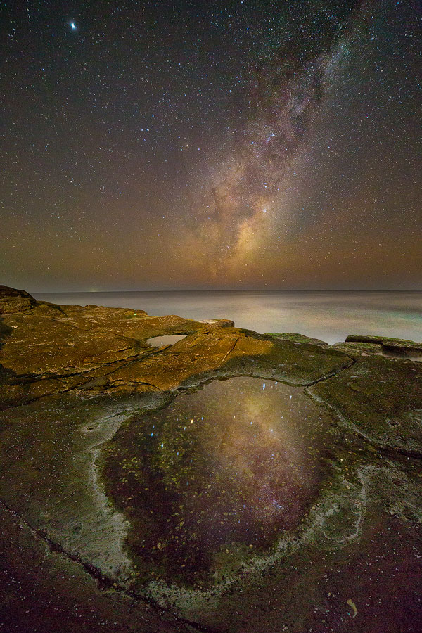 Astrophotography, Milky Way, Galactic Core, Central Coast