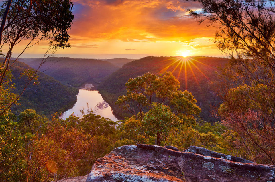 Sunset at Barnetts Lookout